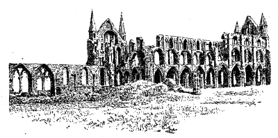 Illustration: RUINS AT WHITBY