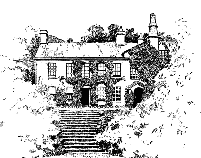 Illustration: WORDSWORTH'S HOME AT RYDAL MOUNT