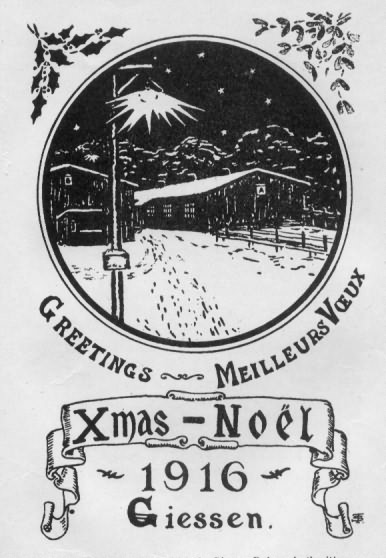 The Christmas Card Which the Giessen Prison Authorities Supplied to the Prisoners