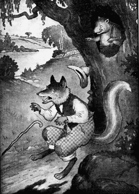 Reddy Fox sprang up as if some one had stuck a pin into him. FRONTISPIECE.