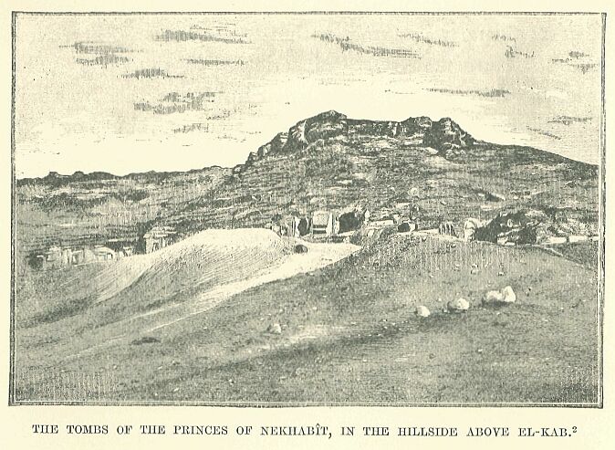 122.jpg the Tombs of The Princes Of Nekhabt, in The Hillside Above El-kab 