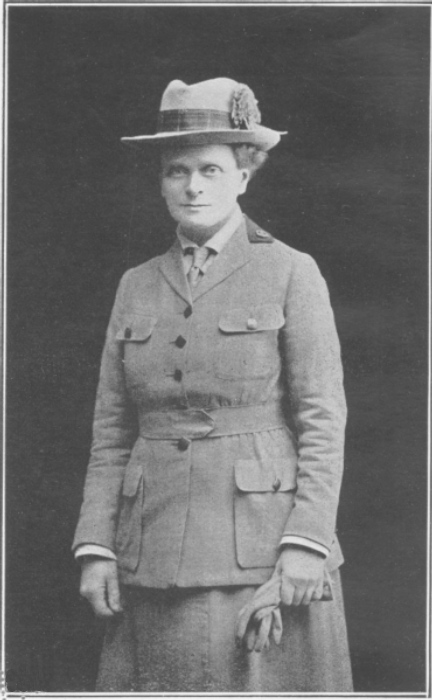 ELSIE INGLIS AFTER HER RETURN FROM SERBIA IN 1916 Frontispiece