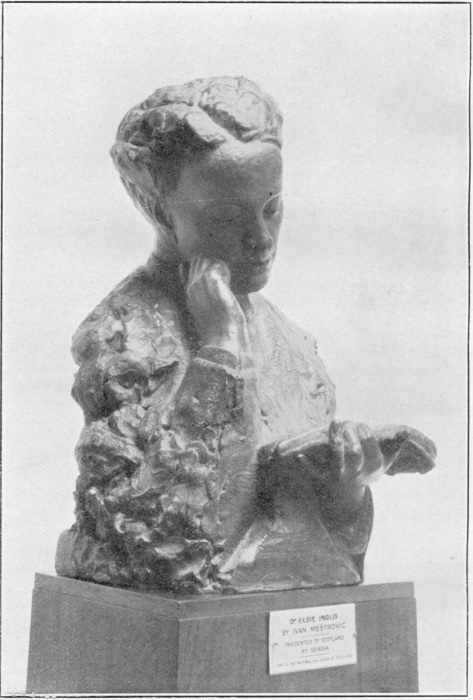 ELSIE INGLIS FROM A BUST BY THE SERBIAN SCULPTOR IVAN MESTROVIC