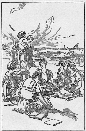 Their Dear, Too-brief Holiday was Drawing to a Close. Frontispiece.