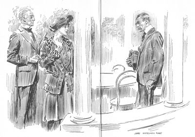 Edith was standing in the doorway, the man behind her. "Chip, Mr. Lacon knows we met in England."