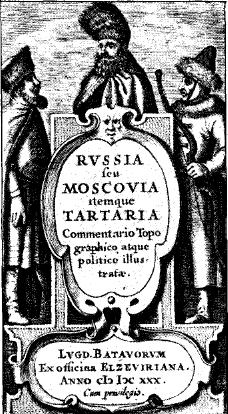 Фронтиспис: Russia feu Moscovia itemque Tartaria (1630)