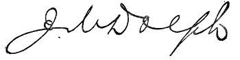 Autograph: "J N Dolph"