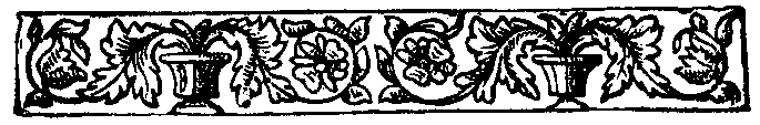 flowers and urns woodcut