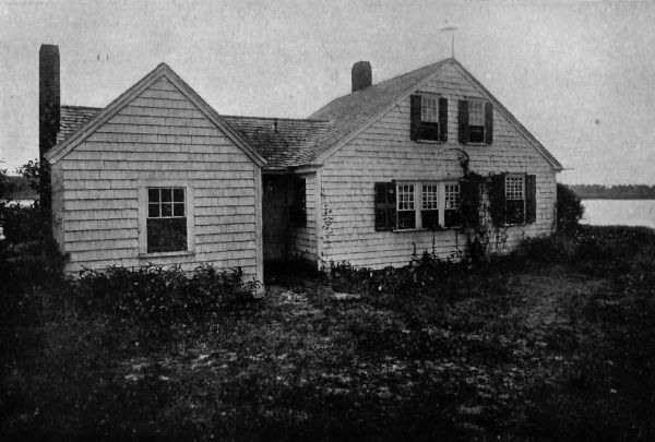 An Old Cape Cod House—Side View