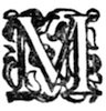 Chapter 6 decorative initial M