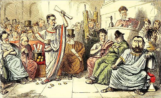 Cicero denouncing Catiline.