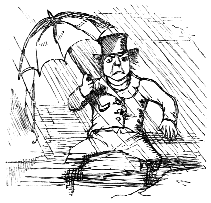 Doctor in the rain