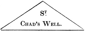 St. Chad’s Well.