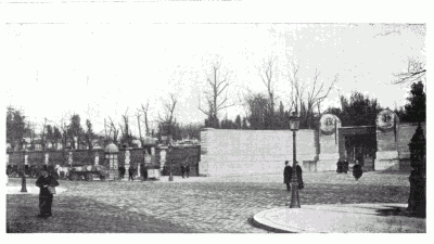 ENTRANCE TO THE CEMETERY OF PRE-LACHAISE.