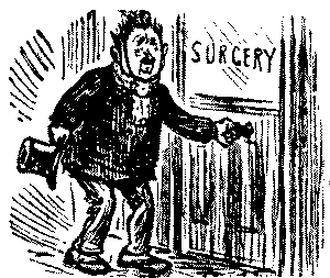 man entering surgery.