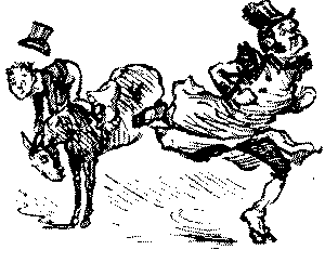 Boy thrown from horse.