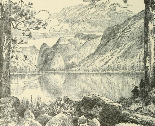 LAKE TENAYA, ONE OF THE YOSEMITE FOUNTAINS