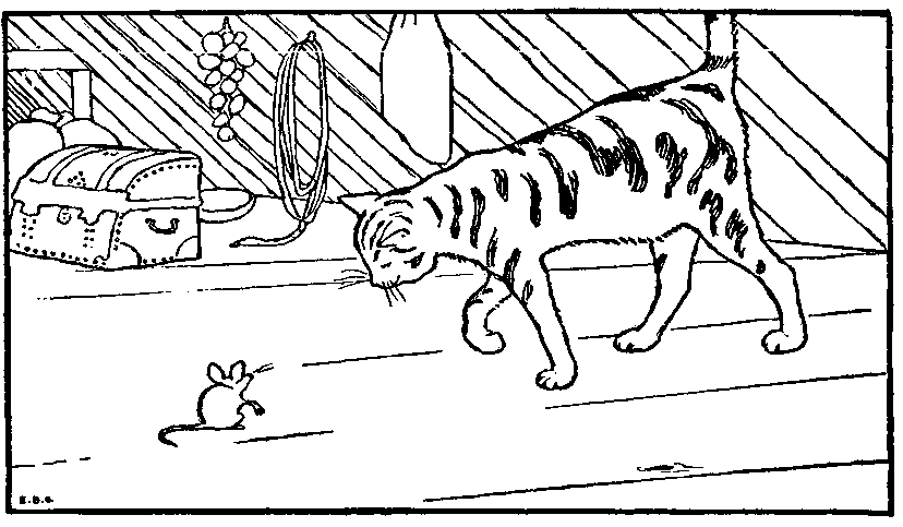 THE CAT AND THE MOUSE