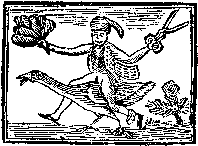 Tailor Riding a Goose.