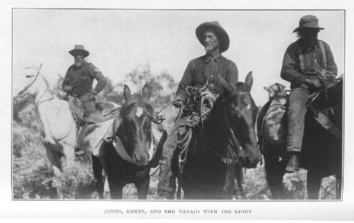 Jones, Emett, and the Navajo With The Lions 