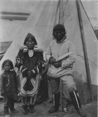 A Nunatalmute Eskimo Family