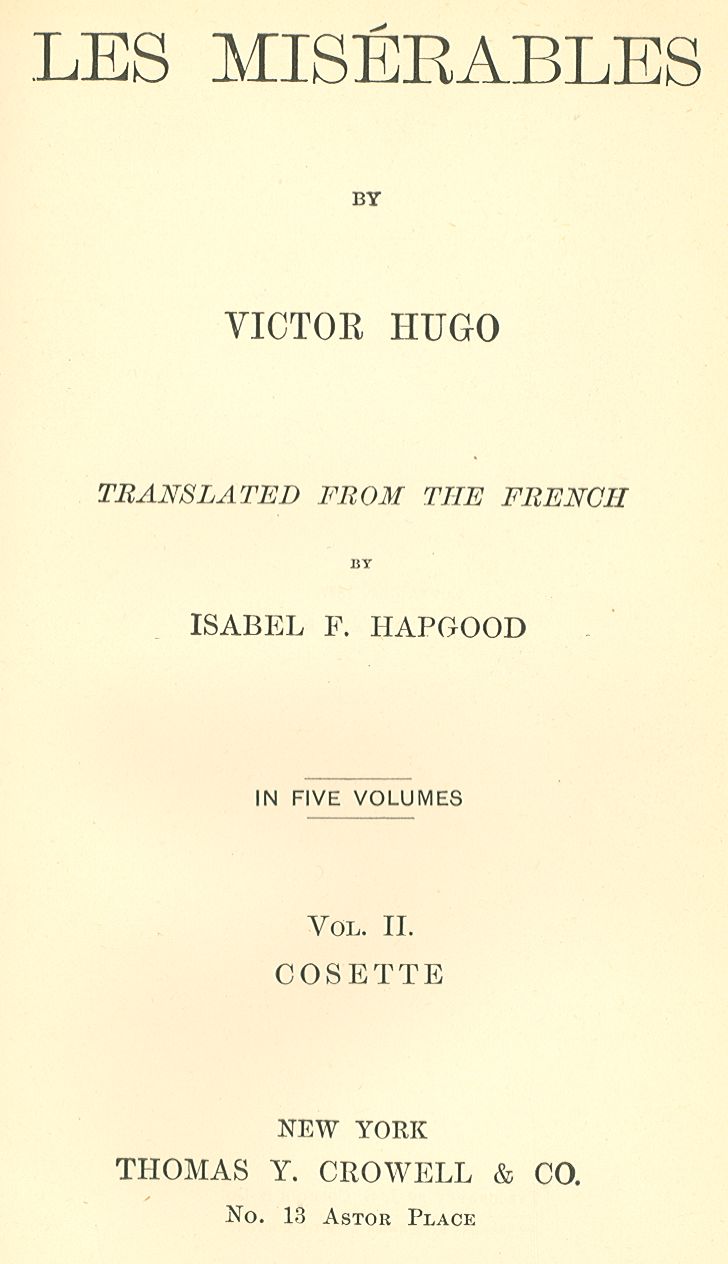 Titlepage Volume Two