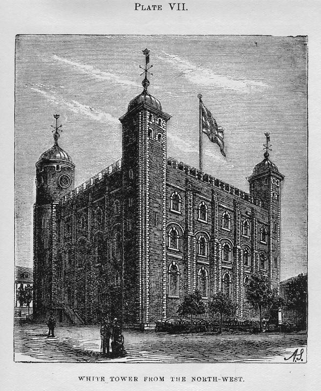 Plate VII. White Tower from the North-west.
