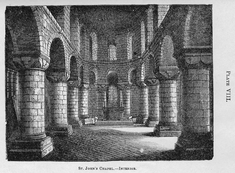 Plate VIII. St. John's Chapel--Interior.