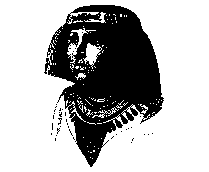 Fig 190.--Nefert, wife of Rahotep, Ancient Empire. 