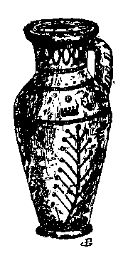 Fig 225.--Parti-coloured glass vase, inscribed Thothmes III. 