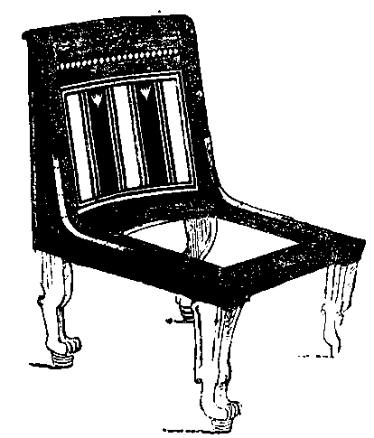 Fig 268.--Inlaid-chair, Eleventh Dynasty. 