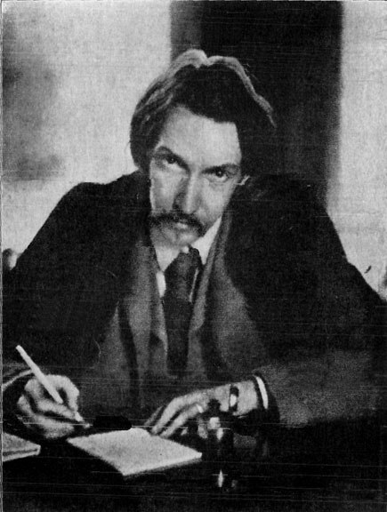 Robert Louis Stevenson, from a photograph by Lloyd Osbourne
