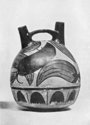 EARLY PERUVIAN POT FROM THE NASCA VALLEY