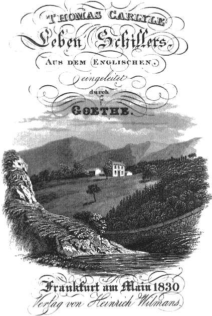 cover of book with distant view of Carlyle's house