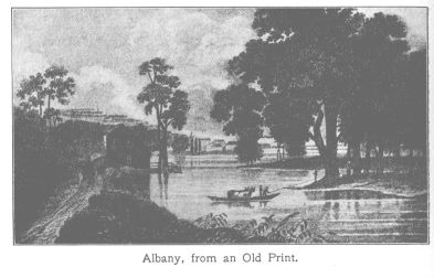 Albany, from an Old Print.