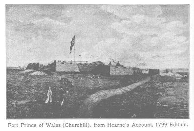 Fort Prince of Wales (Churchill), from Hearne's Account, 1799 Edition.