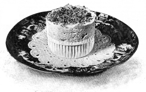 Individual Soufflé of Cheese.