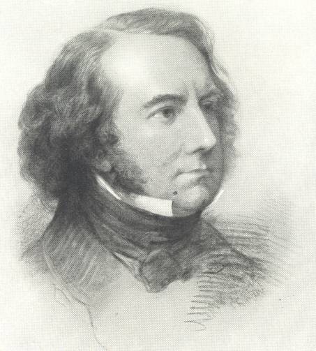 Richard Monckton Miles, (Lord Houghton).  From a drawing by
Cousins, by permission of the Hon. Mrs. Arthur Henniker