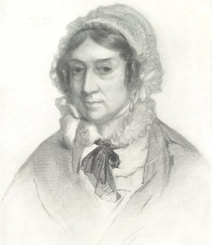 Miss Berry, at the age of 86.  From a crayon drawing by J. R.
Swinton (1850); from a picture owned by Elizabeth B. Bliss