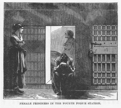 FEMALE PRISONERS IN THE FOURTH POLICE STATION