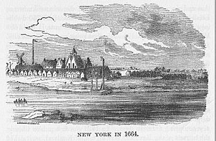 New York in 1664