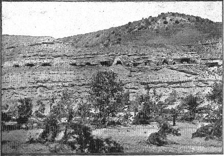 view of cavate lodges