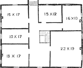farm house 6, chamber plan (partial)