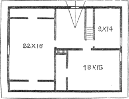 farm house 1, chamber plan