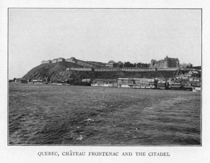 QUEBEC, CHTEAU FRONTENAC AND THE CITADEL