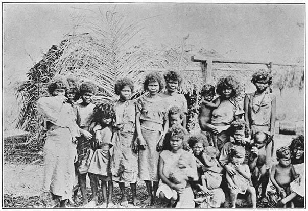 Negrito women and children, Zambales.