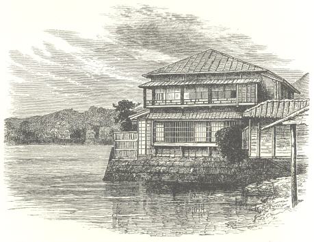 A Lake Biwa Tea-House