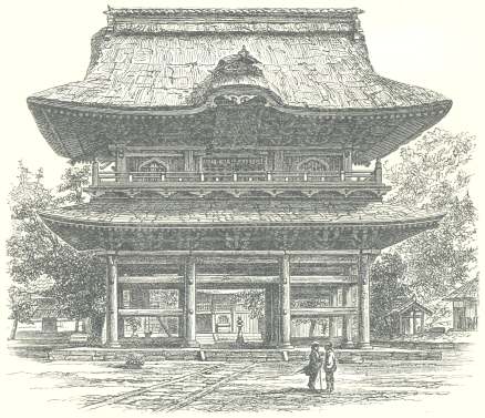 Temple Gateway at Isshinden