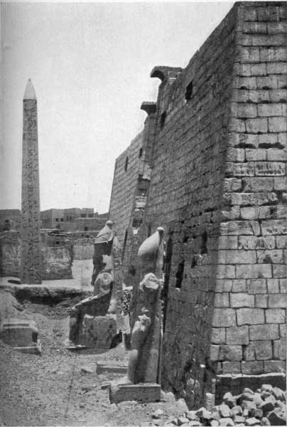 Plate 3

THE GREAT GATE OF THE TEMPLE OF LUXOR, WITH OBELISK. Pages 74, 75
