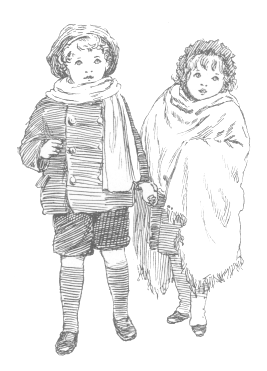 Two children